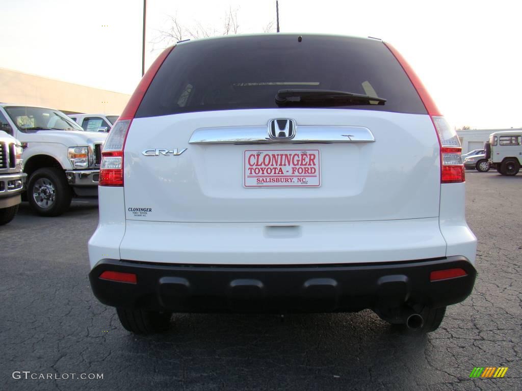 2008 CR-V EX-L - Taffeta White / Gray photo #4
