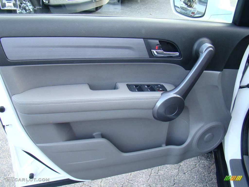 2008 CR-V EX-L - Taffeta White / Gray photo #15