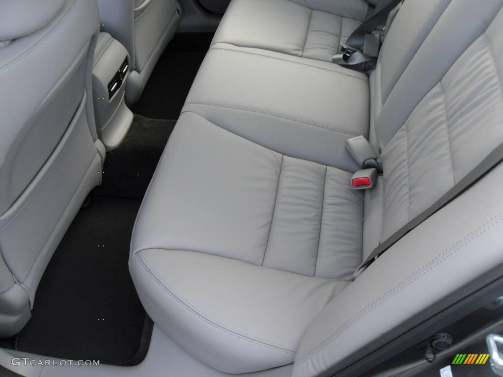 2010 Accord EX-L Sedan - Polished Metal Metallic / Gray photo #12