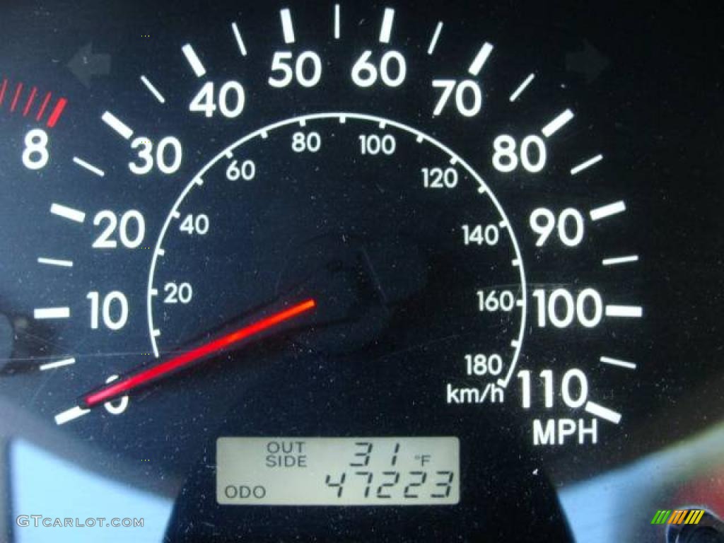 2006 Corolla LE - Black Sand Pearl / Beige photo #10