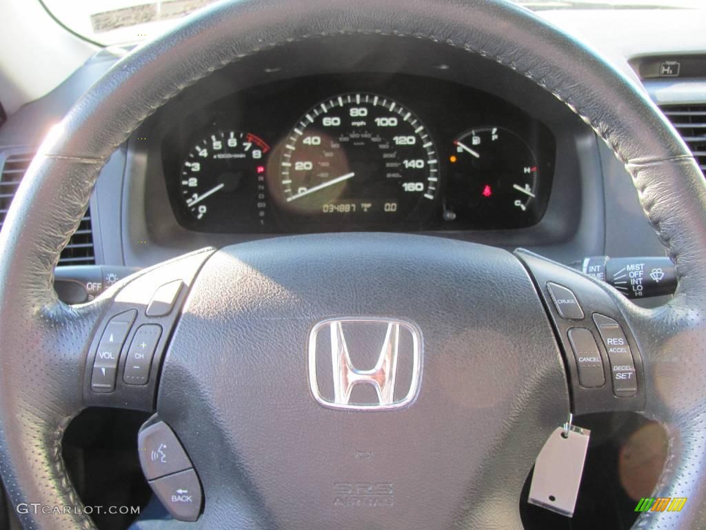 2007 Accord EX-L V6 Sedan - Alabaster Silver Metallic / Black photo #16