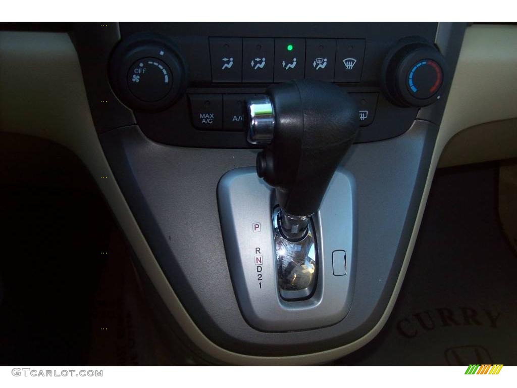 2008 CR-V EX 4WD - Nighthawk Black Pearl / Ivory photo #18