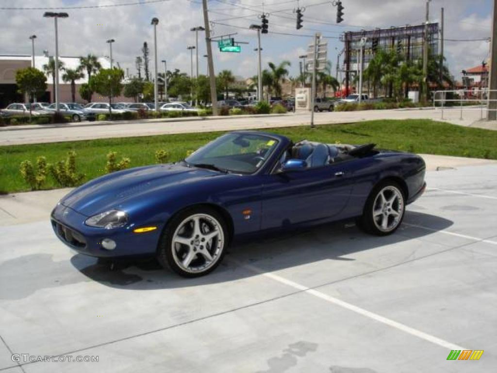 Coronado Blue Metallic Jaguar XK