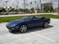 2004 Coronado Blue Metallic Jaguar XK XKR Convertible  photo #1