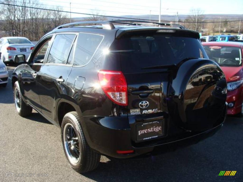 2008 RAV4 4WD - Black / Taupe photo #4