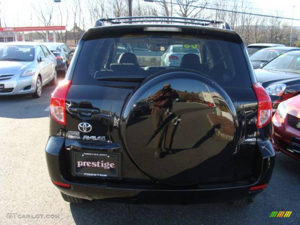 2008 RAV4 4WD - Black / Taupe photo #5