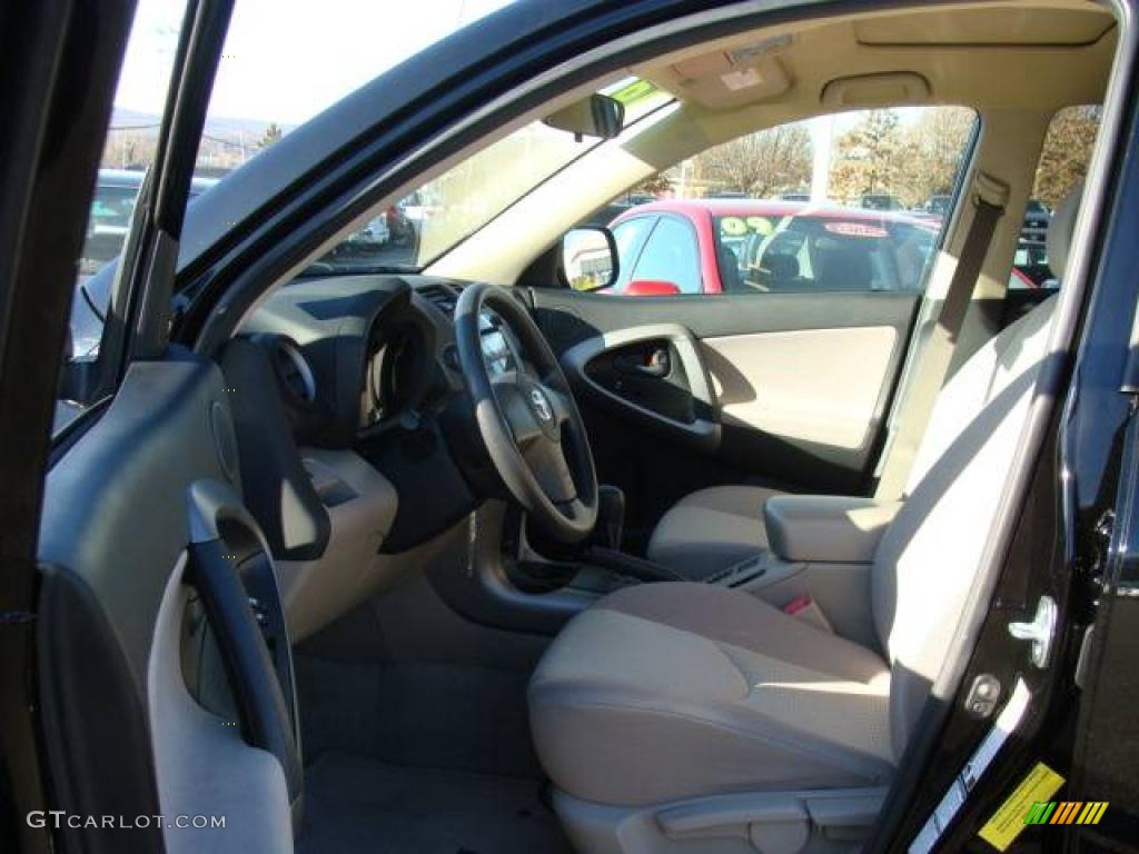 2008 RAV4 4WD - Black / Taupe photo #7