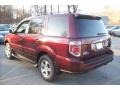 2007 Dark Cherry Pearl Honda Pilot EX 4WD  photo #2