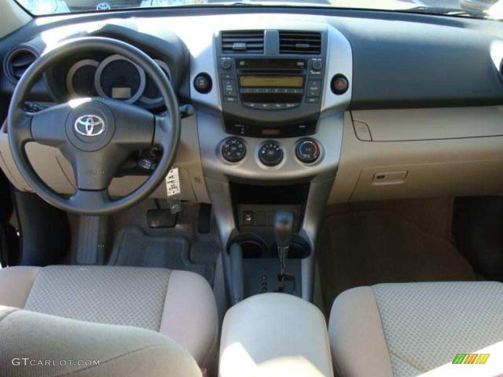 2008 RAV4 4WD - Black / Taupe photo #9