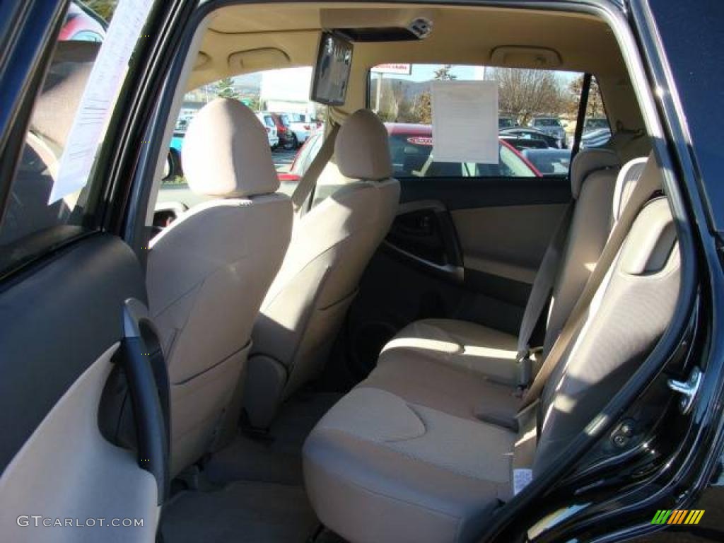 2008 RAV4 4WD - Black / Taupe photo #13