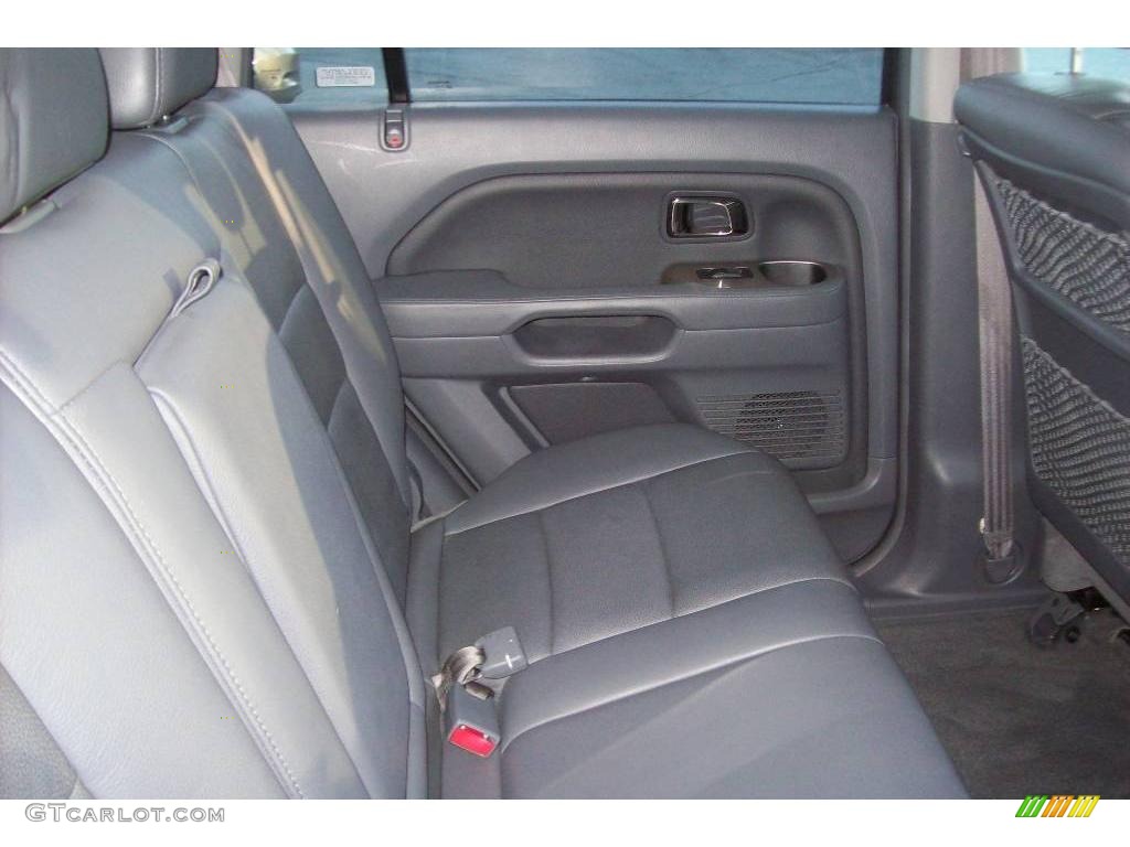 2007 Pilot EX-L 4WD - Nimbus Gray Metallic / Gray photo #14