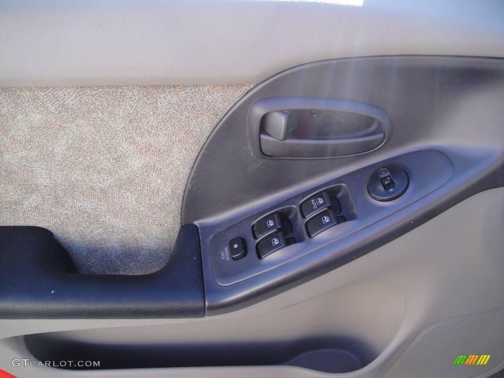 2001 Elantra GLS - Noble White / Gray photo #10