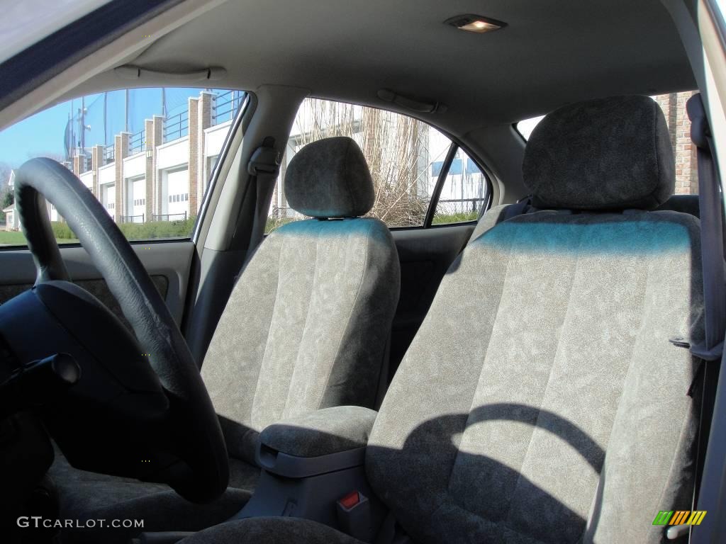 2001 Elantra GLS - Noble White / Gray photo #11