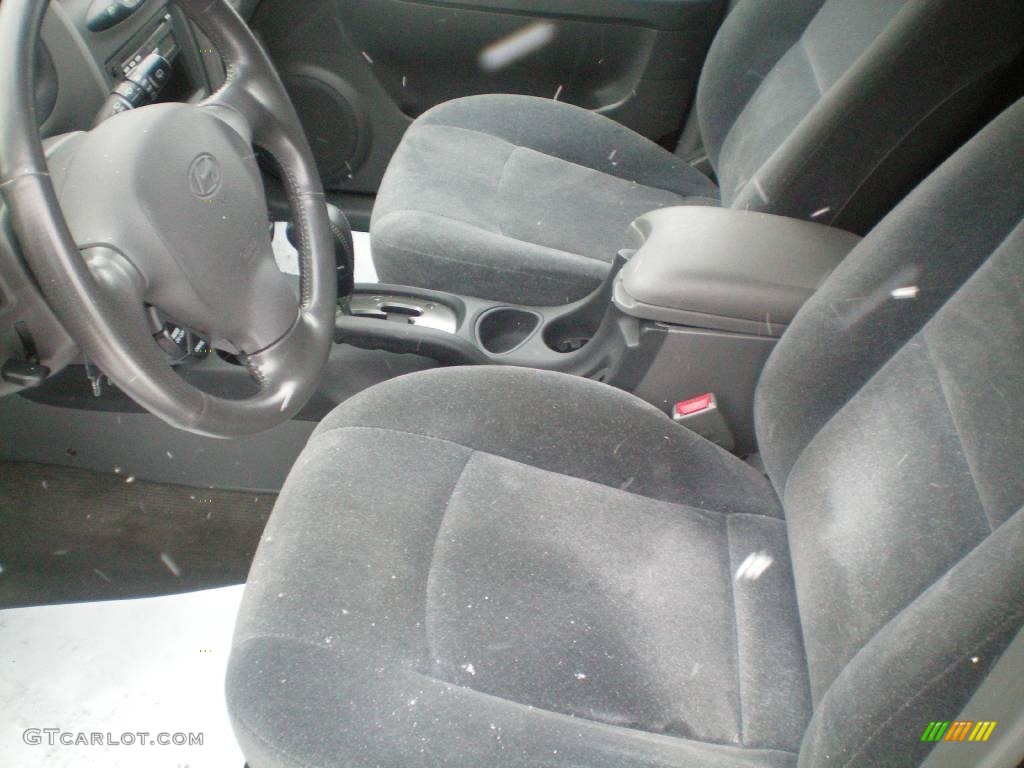 2001 Santa Fe GLS V6 - Obsidian Black / Gray photo #2