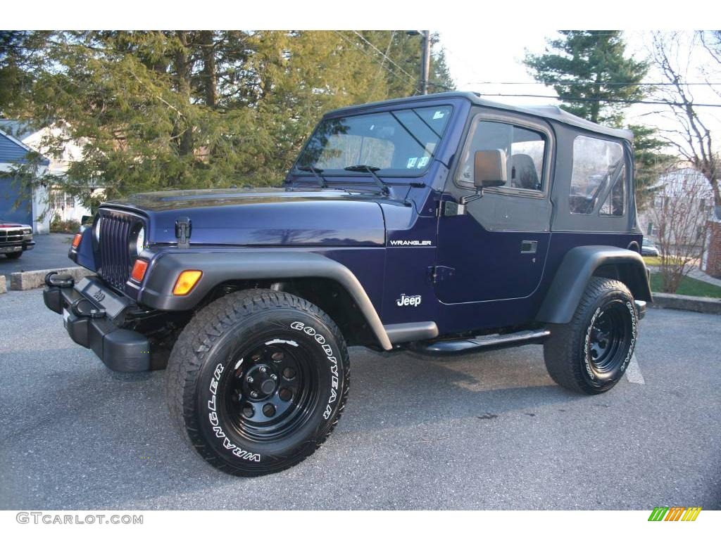 Deep amethyst jeep wrangler