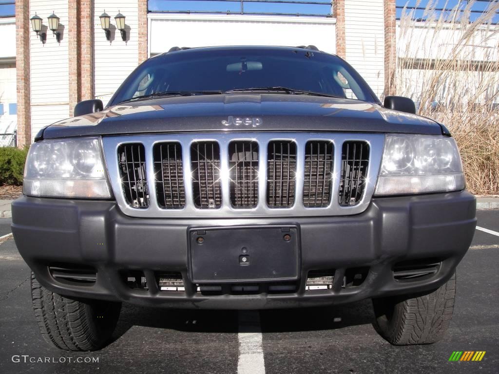2003 Grand Cherokee Laredo 4x4 - Graphite Metallic / Sandstone photo #2