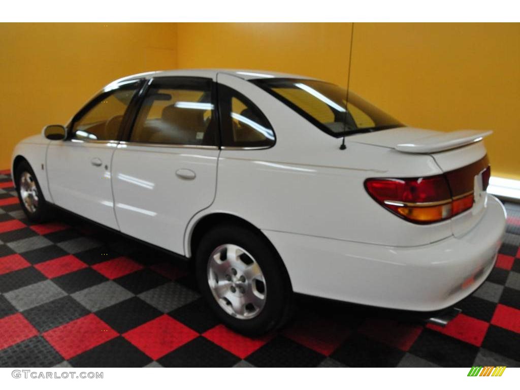 2000 L Series LS2 Sedan - Bright White / Medium Tan photo #4