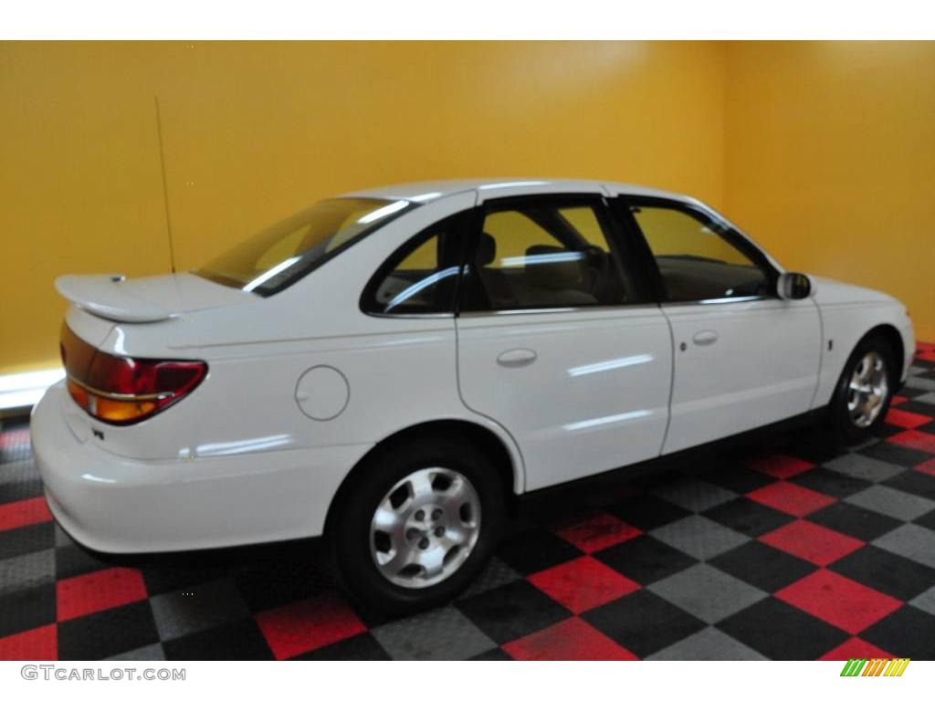 2000 L Series LS2 Sedan - Bright White / Medium Tan photo #6