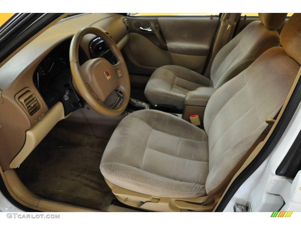 2000 L Series LS2 Sedan - Bright White / Medium Tan photo #11