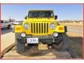 2004 Solar Yellow Jeep Wrangler Rubicon 4x4  photo #8