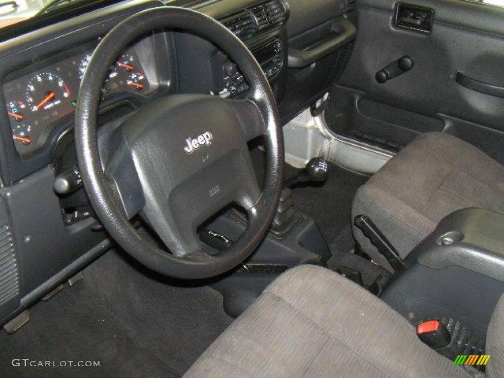 2004 Wrangler SE 4x4 - Stone White / Dark Slate Gray photo #24