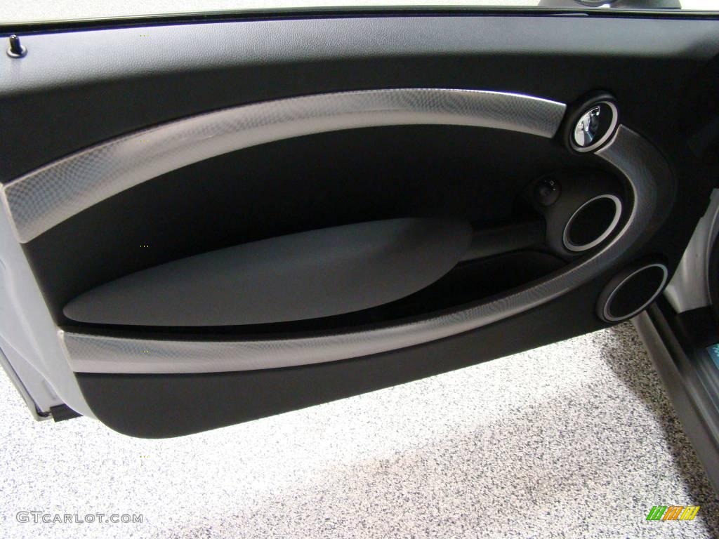 2007 Cooper S Hardtop - Pure Silver Metallic / Carbon Black/Carbon Black photo #6