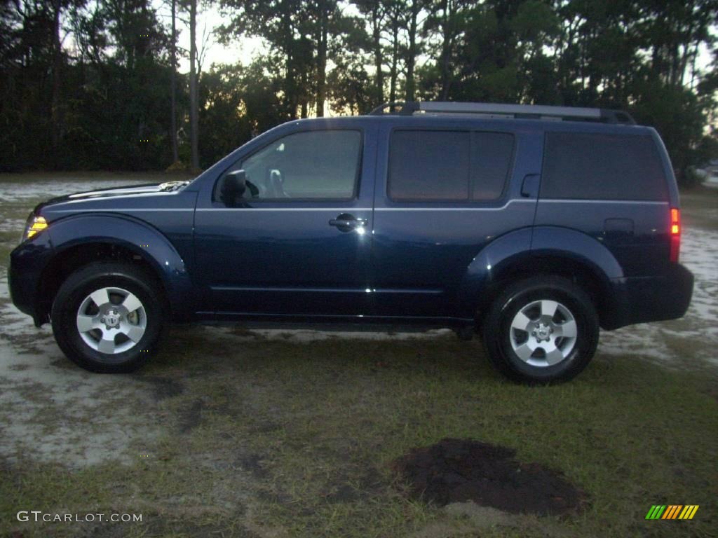 2009 Pathfinder S - Navy Blue / Charcoal photo #1