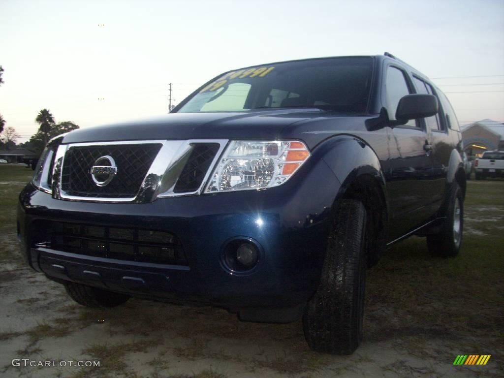 2009 Pathfinder S - Navy Blue / Charcoal photo #2