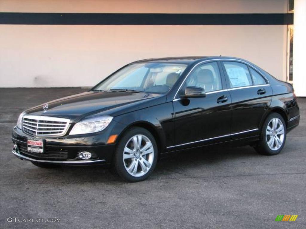 2010 C 300 Luxury 4Matic - Black / Almond/Mocha photo #1