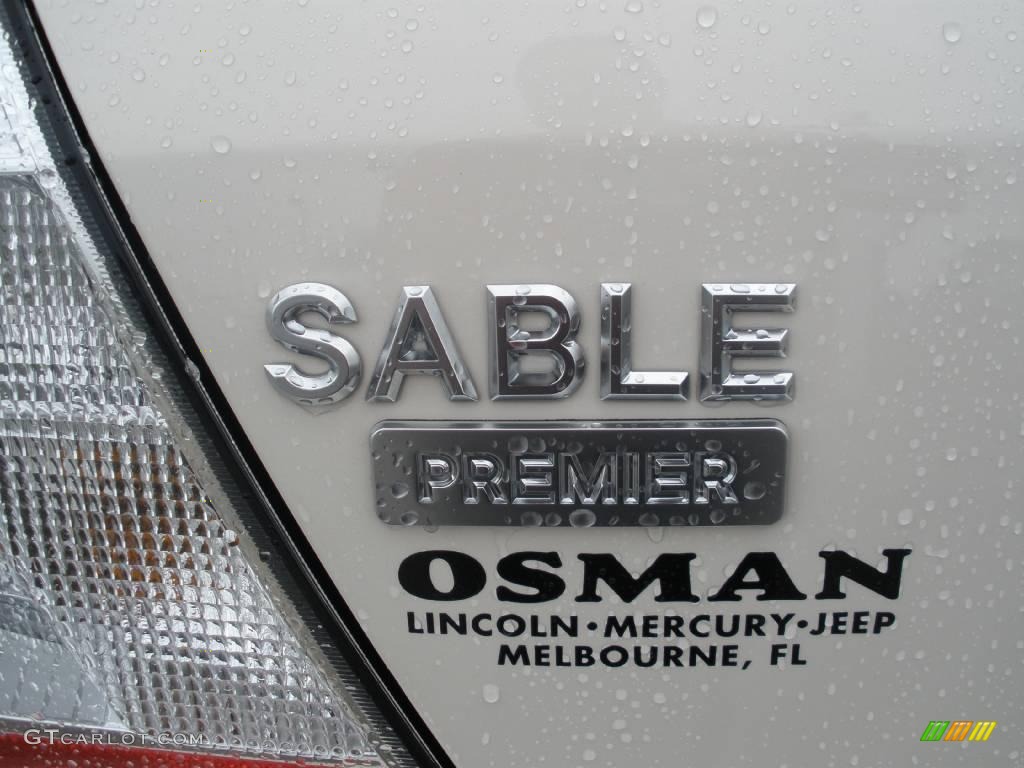 2009 Sable Premier Sedan - White Chocolate Tri Coat / Medium Light Stone photo #9