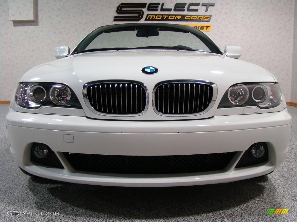 2006 3 Series 325i Convertible - Alpine White / Grey photo #2