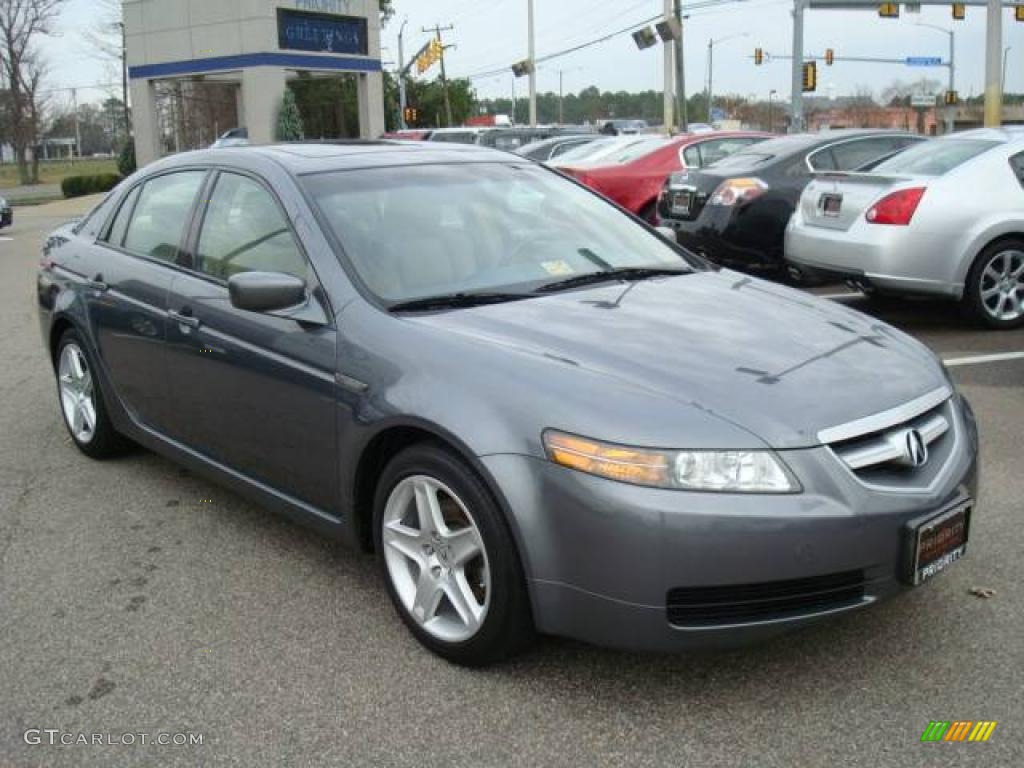 2004 TL 3.2 - Anthracite Metallic / Camel photo #8