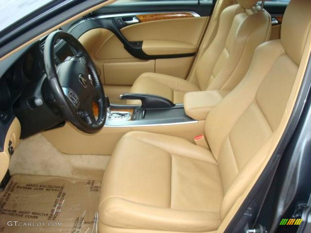 2004 TL 3.2 - Anthracite Metallic / Camel photo #10