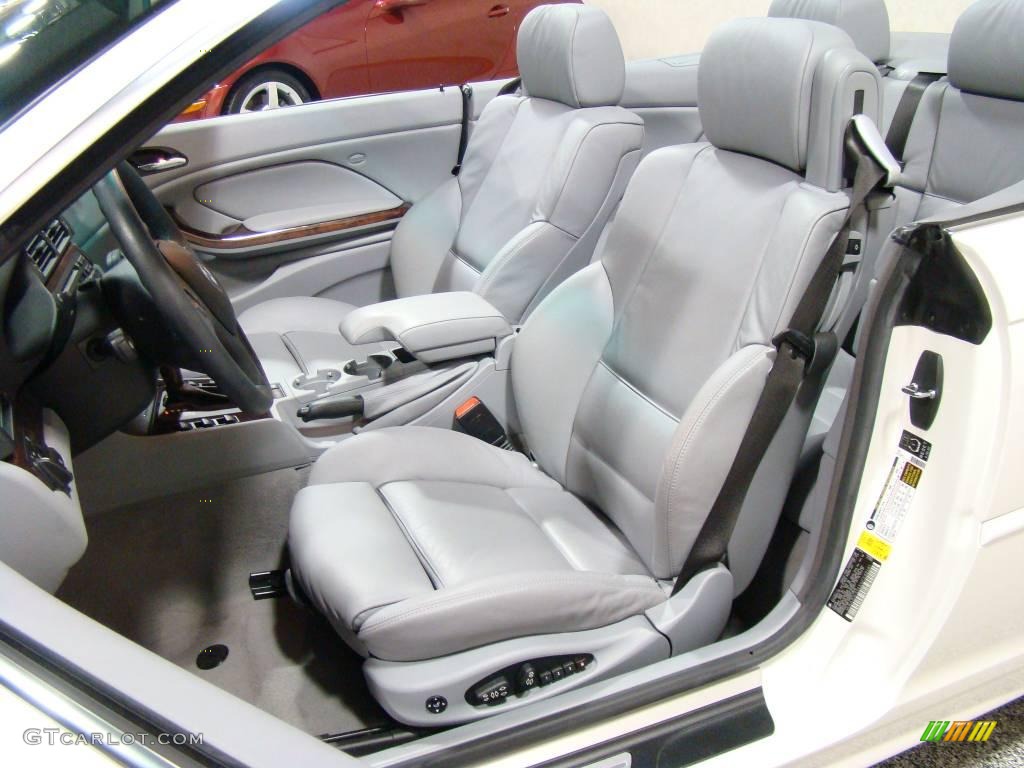 2006 3 Series 325i Convertible - Alpine White / Grey photo #7