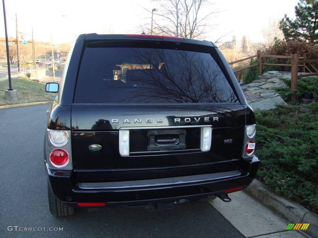 2006 Range Rover HSE - Java Black Pearl / Charcoal/Jet photo #3