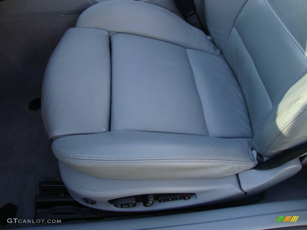 2005 3 Series 330i Convertible - Alpine White / Grey photo #14