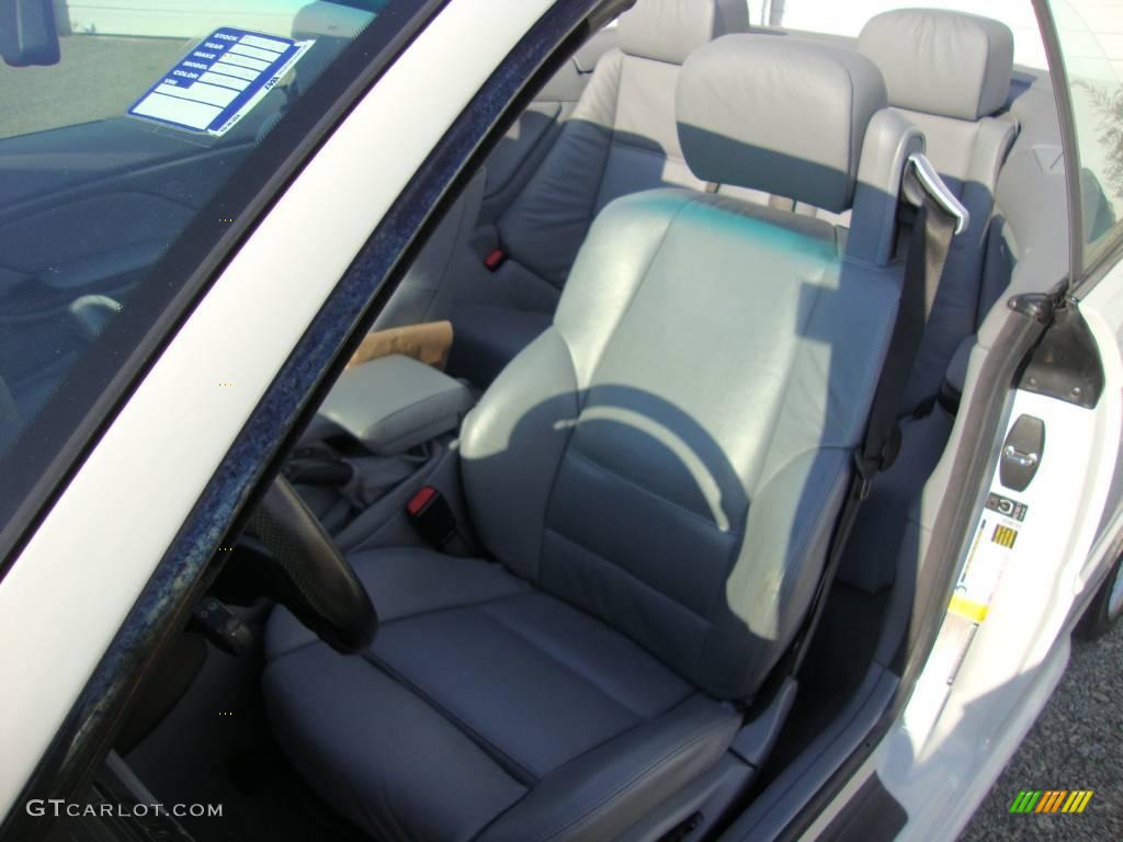 2005 3 Series 330i Convertible - Alpine White / Grey photo #15