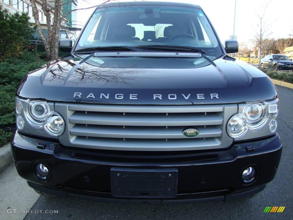2006 Range Rover HSE - Java Black Pearl / Charcoal/Jet photo #8