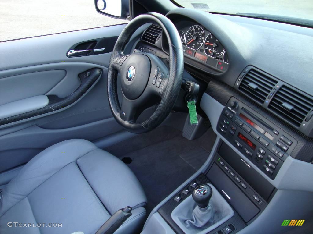 2005 3 Series 330i Convertible - Alpine White / Grey photo #17