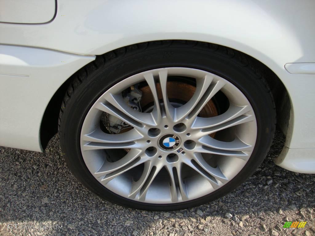 2005 3 Series 330i Convertible - Alpine White / Grey photo #20