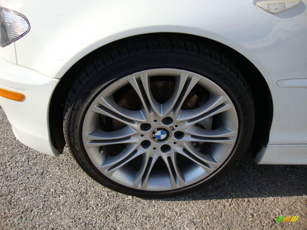 2005 3 Series 330i Convertible - Alpine White / Grey photo #22