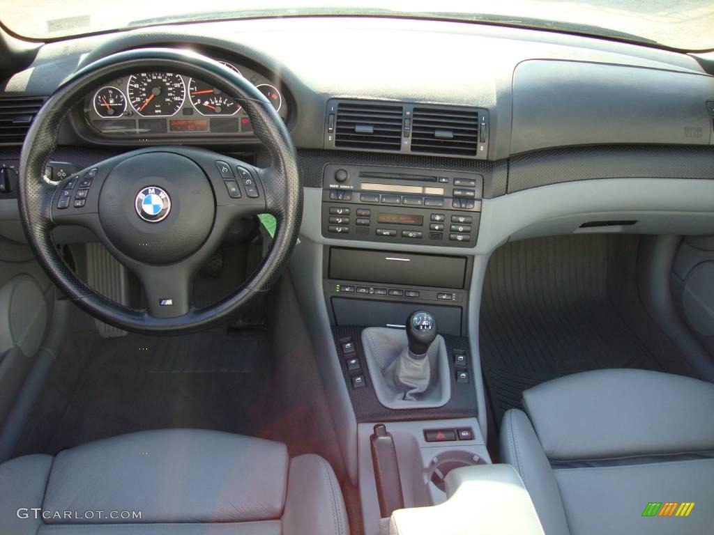 2005 3 Series 330i Convertible - Alpine White / Grey photo #24