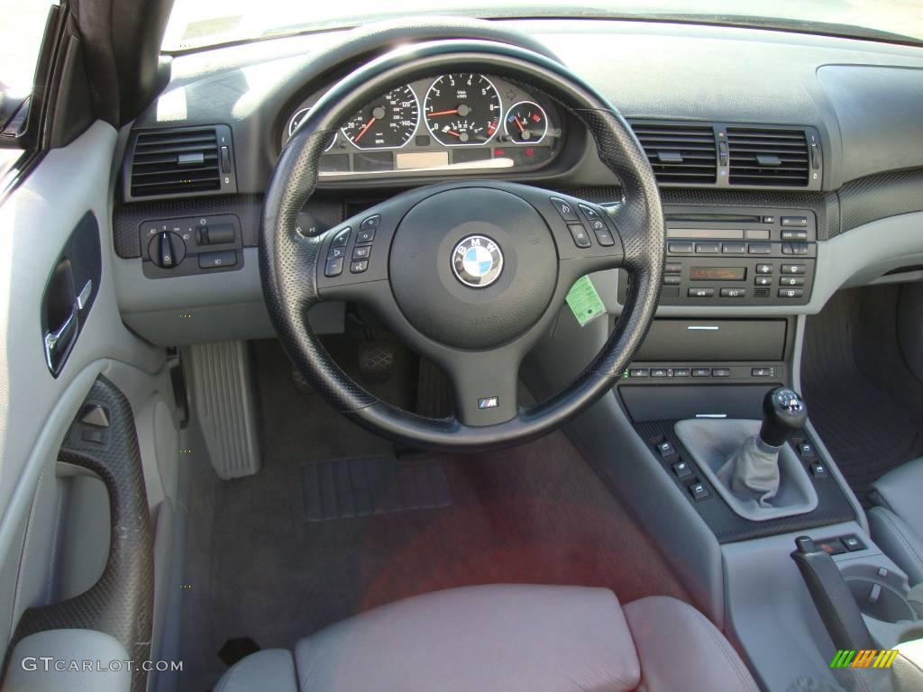 2005 3 Series 330i Convertible - Alpine White / Grey photo #25