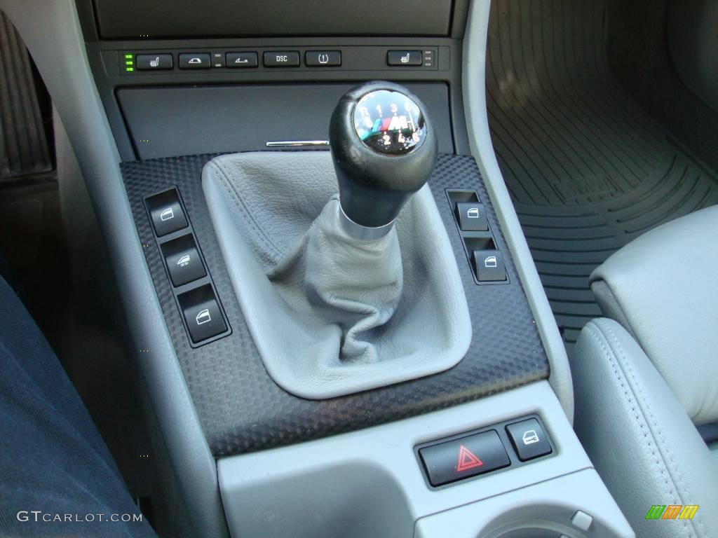 2005 3 Series 330i Convertible - Alpine White / Grey photo #33