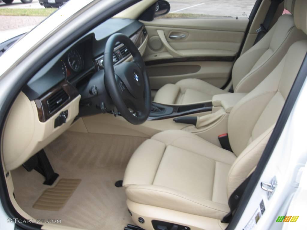 2006 3 Series 330i Sedan - Alpine White / Beige photo #13