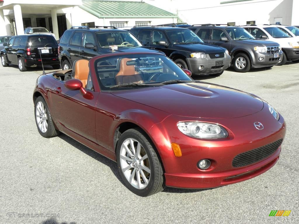 2006 MX-5 Miata Grand Touring Roadster - Copper Red Mica / Tan photo #1