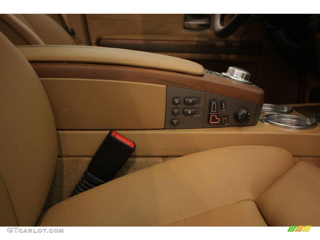 2006 7 Series 750i Sedan - Alpine White / Black/Natural Brown photo #19