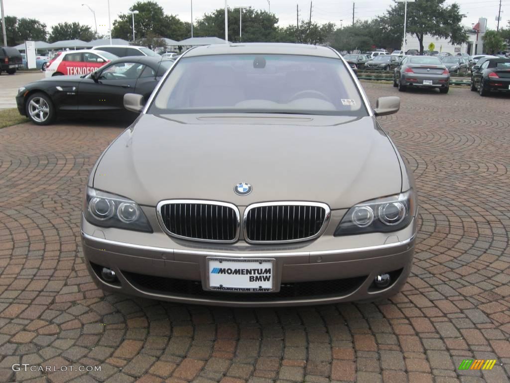 2006 7 Series 750Li Sedan - Kalahari Beige Metallic / Dark Beige/Beige III photo #2