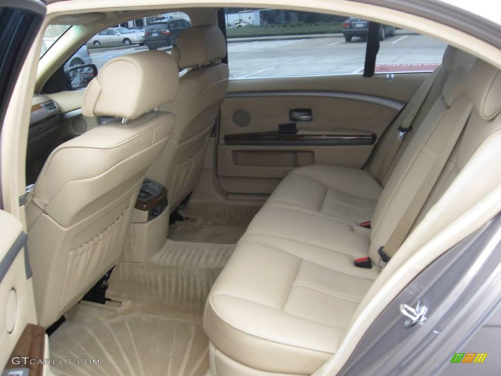 2006 7 Series 750Li Sedan - Kalahari Beige Metallic / Dark Beige/Beige III photo #12