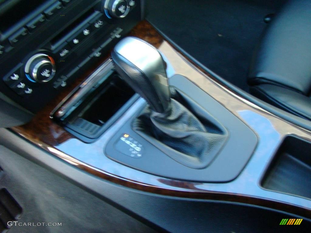 2007 3 Series 328xi Coupe - Space Gray Metallic / Black photo #13